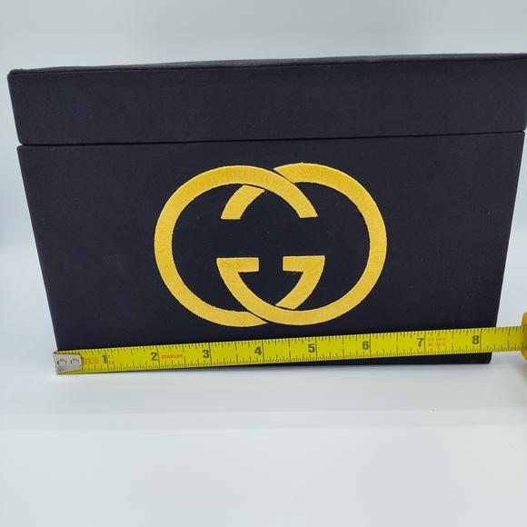 GUCCI Guilty Black & Gold Embroidered Box Lux Gift-Ready Collector Set Bows - Picture 7 of 8